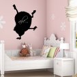 Hedgehog- Chalkboard / Blackboard Wall Stickers