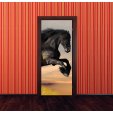 Horse Door Stickers