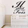 il était une fois Wall Stickers