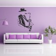 Jazzman Wall Stickers