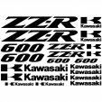 Kawasaki zz-r 600 Decal Stickers kit