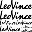 LeoVince Decal Stickers kit