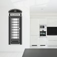 London Phone Box Wall Stickers