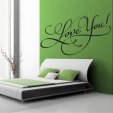 Love You Wall Stickers