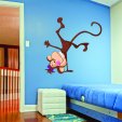 Monkey Wall Stickers