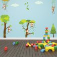 Monkeys Set Wall Stickers