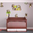 Monkeys Set Wall Stickers