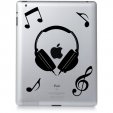 Music - Decal Sticker for Ipad 3
