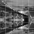 New York Bridge - Tiles Wall Stickers