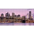 New York Bridge - Tiles Wall Stickers