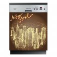 New York - Dishwasher Cover Panels