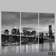 New York - Triptych Forex Print