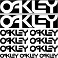 oakley Decal Stickers kit