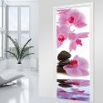 Orchid Door Stickers