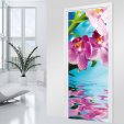 Orchid Door Stickers