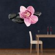 Orchid Pebbles Wall Stickers