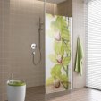 Orchid - shower sticker