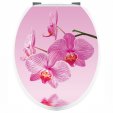 Orchid - Toilet Seat Decal Sticker