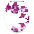 Orchid - Toilet Seat Decal Sticker