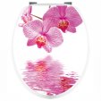 Orchid - Toilet Seat Decal Sticker