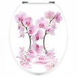 Orchid - Toilet Seat Decal Sticker