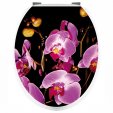 Orchid - Toilet Seat Decal Sticker