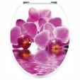 Orchid - Toilet Seat Decal Sticker