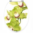 Orchid - Toilet Seat Decal Sticker