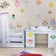 Owls and Birds Set Wall Stickers