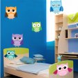 Owls Set Wall Stickers