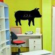 Pig -Chalkboard / Blackboard Wall Stickers