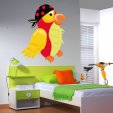 Pirate Bird Wall Stickers