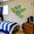 Pirate Parrot Wall Stickers