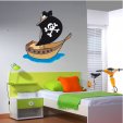 Pirate Ship Wall Stickers