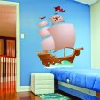 Pirate Ship Wall Stickers