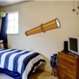 pirate Telescope Wall Stickers