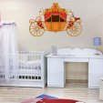 Princess Carriage Wall Stickers