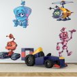 Robot Set Wall Stickers