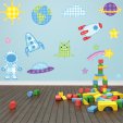 Space Set Wall Stickers