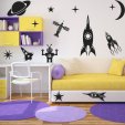 Space Set Wall Stickers