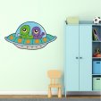 Spaceship Wall Stickers