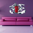 Spray Paint Wall Stickers