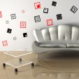 Square Set Wall Stickers