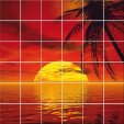 Sunset - Tiles Wall Stickers