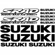 Suzuki SRAD Decal Stickers kit