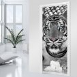 Tiger Door Stickers