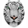 Tiger - Toilet Seat Decal Sticker