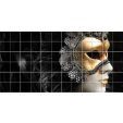 Venetian Mask - Tiles Wall Stickers