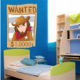 Wanted Wall Stickers