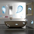 Water Drops Wall Stickers